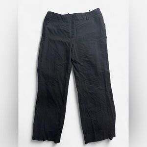 Black Féraud straight leg trousers